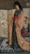 James Abbott McNeil Whistler La Princesse du pays de la porcelaine Sweden oil painting artist